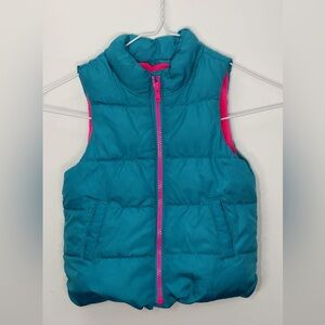 Old Navy Pink and Teal Vest